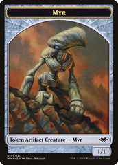 Shapeshifter // Myr Double-Sided Token [Modern Horizons Tokens] | GrognardGamesBatavia