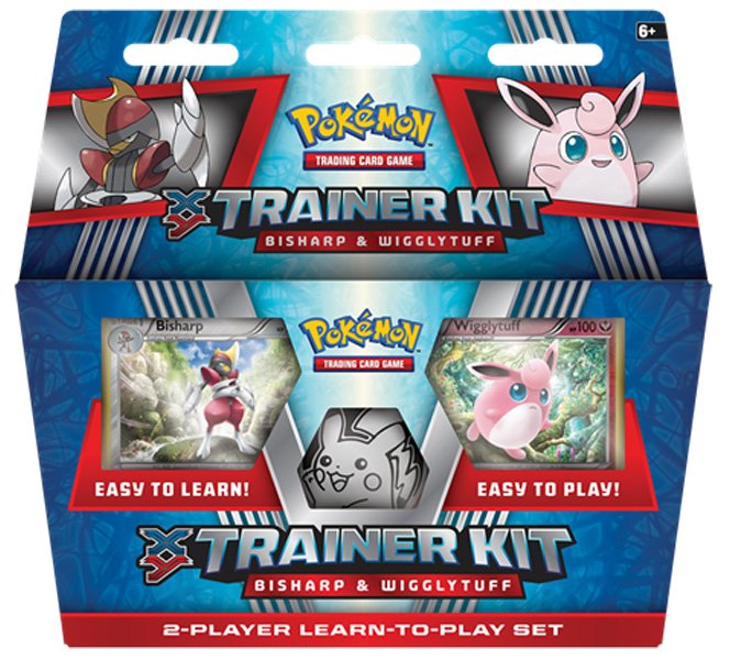 XY: Trainer Kit - 2-Player Learn-to-Play Set (Bisharp & Wigglytuff) | GrognardGamesBatavia