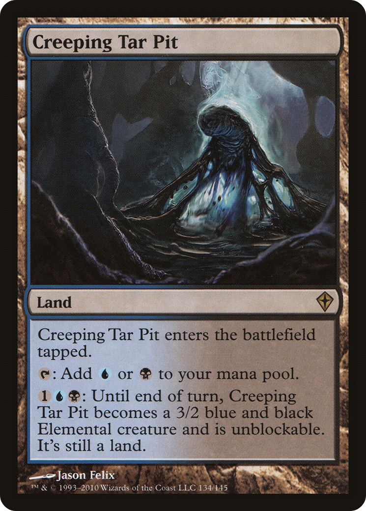 Creeping Tar Pit [Worldwake] | GrognardGamesBatavia