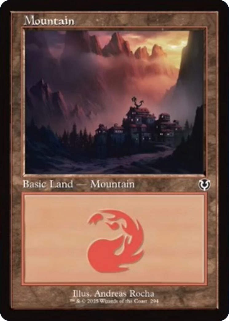 Mountain (294) (Retro Frame) [Innistrad Remastered] | GrognardGamesBatavia