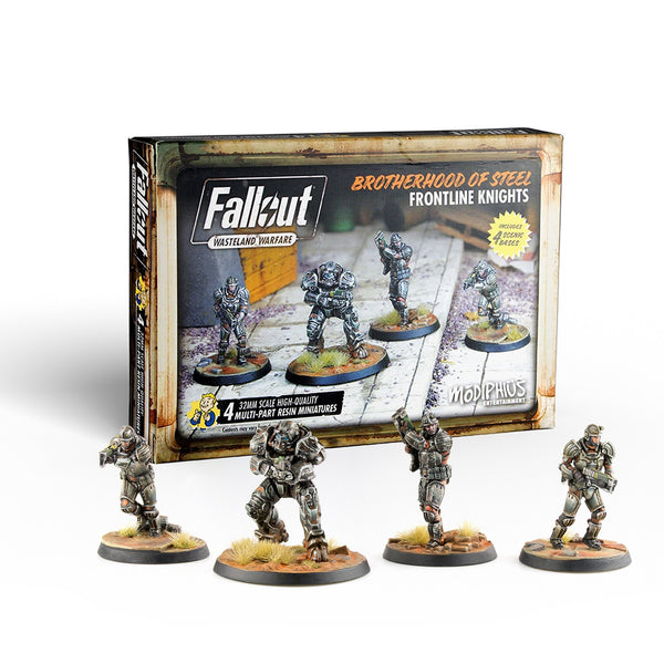 Fallout: Wasteland Warfare - Brotherhood of Steel - Frontline Knights | GrognardGamesBatavia