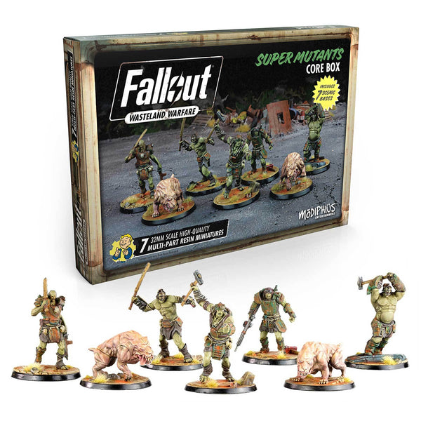 Fallout Wasteland Warfare Super Mutants Core Box | GrognardGamesBatavia