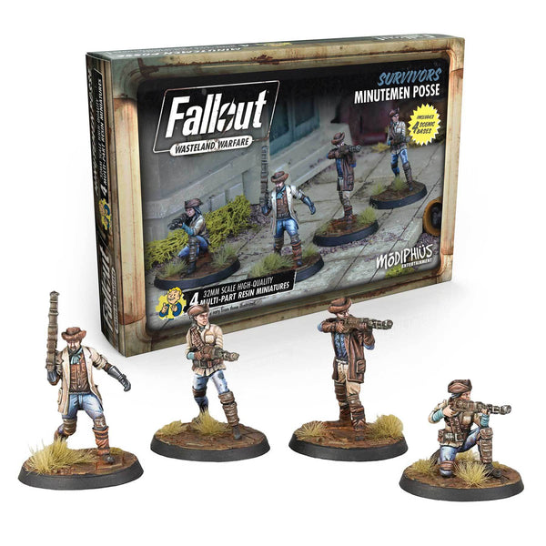 Fallout: Wasteland Warfare - Survivors - Minutemen Posse | GrognardGamesBatavia