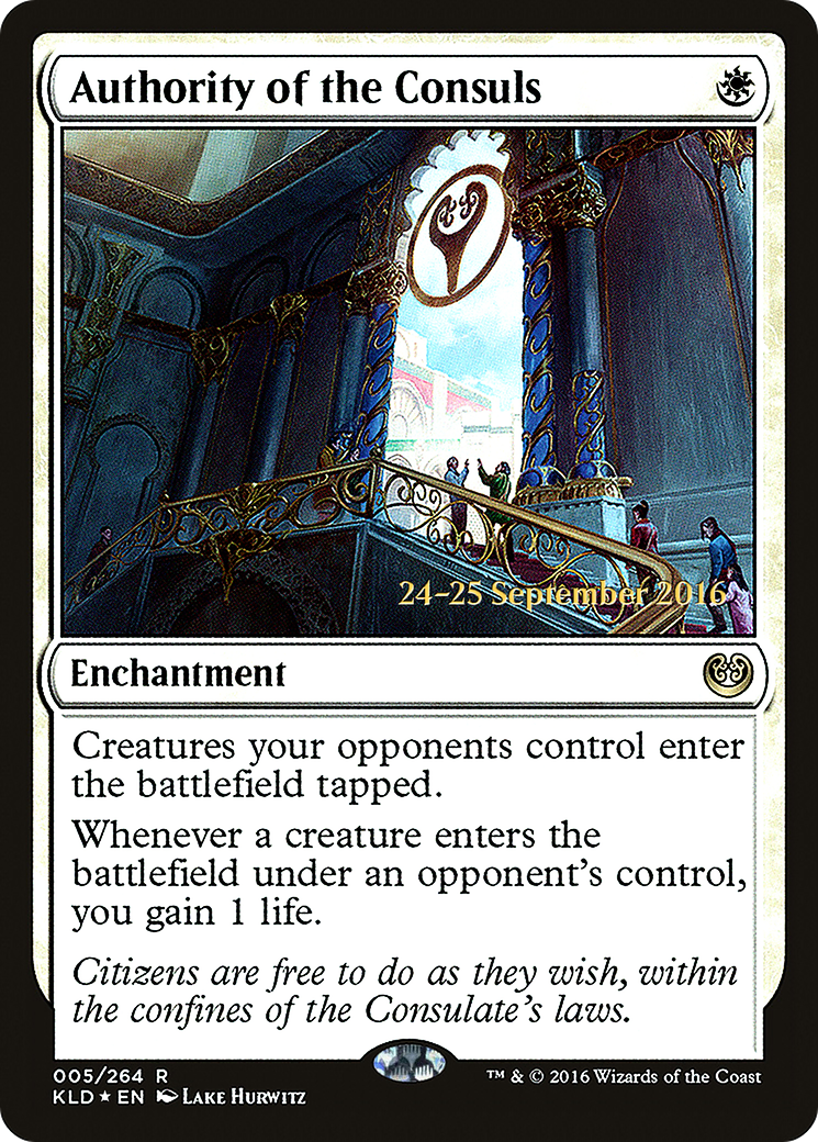 Authority of the Consuls [Kaladesh Prerelease Promos] | GrognardGamesBatavia