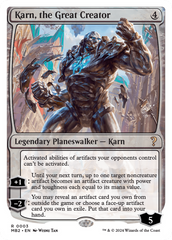 Karn, the Great Creator (White Border) [Mystery Booster 2] | GrognardGamesBatavia