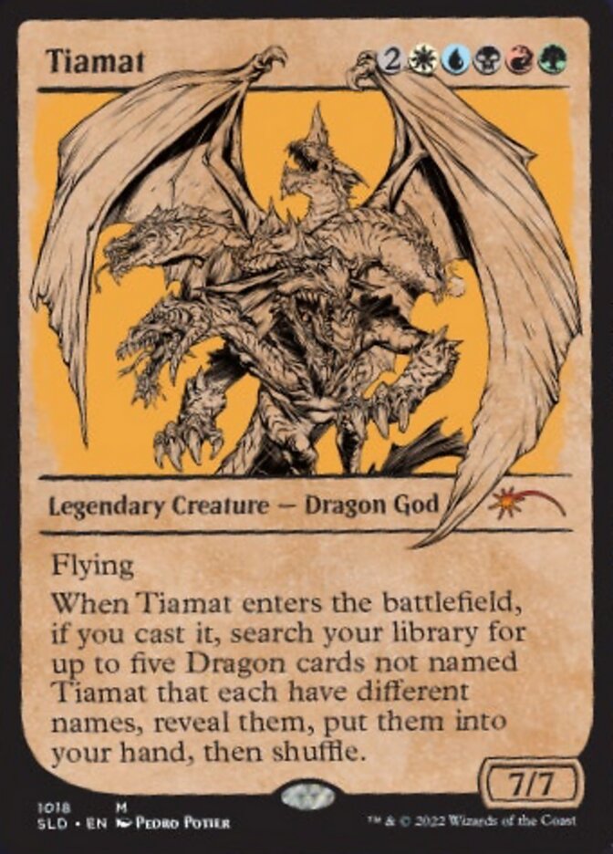 Tiamat (Showcase) [Secret Lair Drop Series] | GrognardGamesBatavia