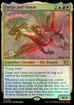 Zurgo and Ojutai [March of the Machine Prerelease Promos] | GrognardGamesBatavia