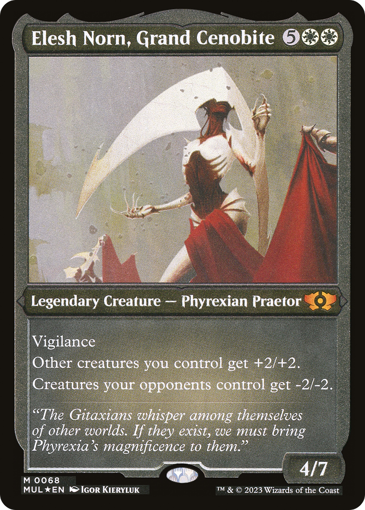 Elesh Norn, Grand Cenobite (Foil Etched) [Multiverse Legends] | GrognardGamesBatavia
