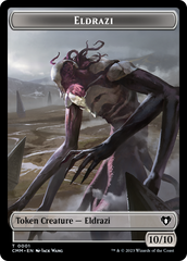 Eldrazi // Knight Double-Sided Token [Commander Masters Tokens] | GrognardGamesBatavia