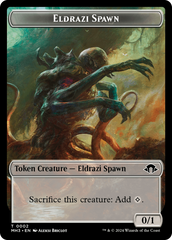 Eldrazi Spawn // Fanatic of Rhonas Double-Sided Token [Modern Horizons 3 Tokens] | GrognardGamesBatavia