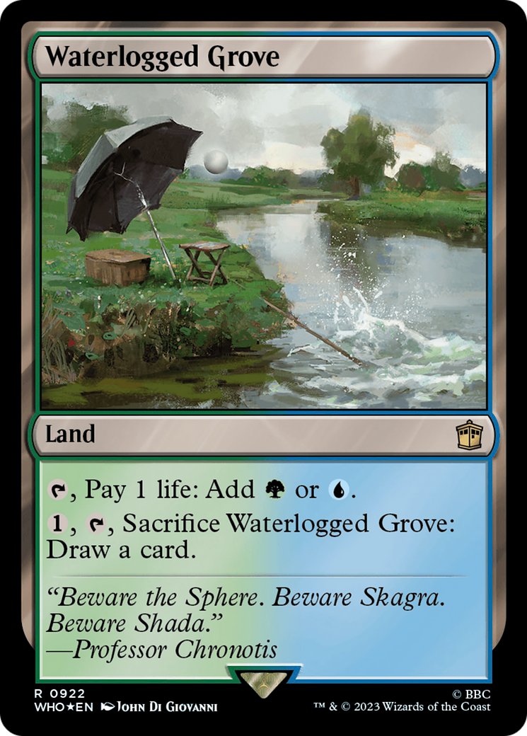 Waterlogged Grove (Surge Foil) [Doctor Who] | GrognardGamesBatavia