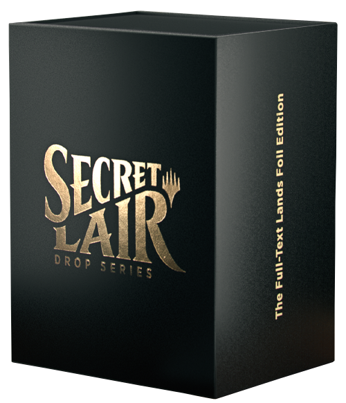 Secret Lair: Drop Series - The Full-Text Lands (Foil Edition) | GrognardGamesBatavia