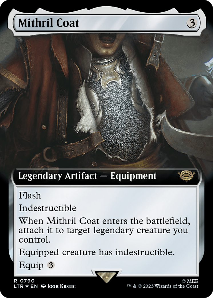 Mithril Coat (Extended Art) (Surge Foil) [The Lord of the Rings: Tales of Middle-Earth] | GrognardGamesBatavia