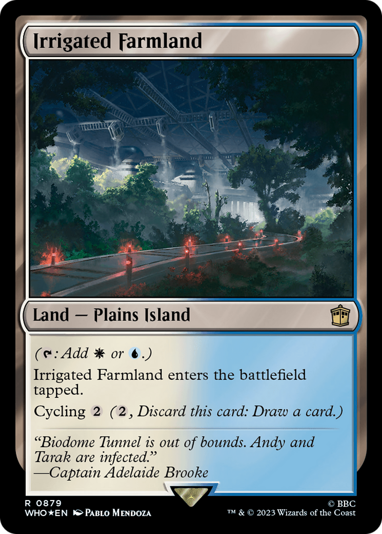 Irrigated Farmland (Surge Foil) [Doctor Who] | GrognardGamesBatavia