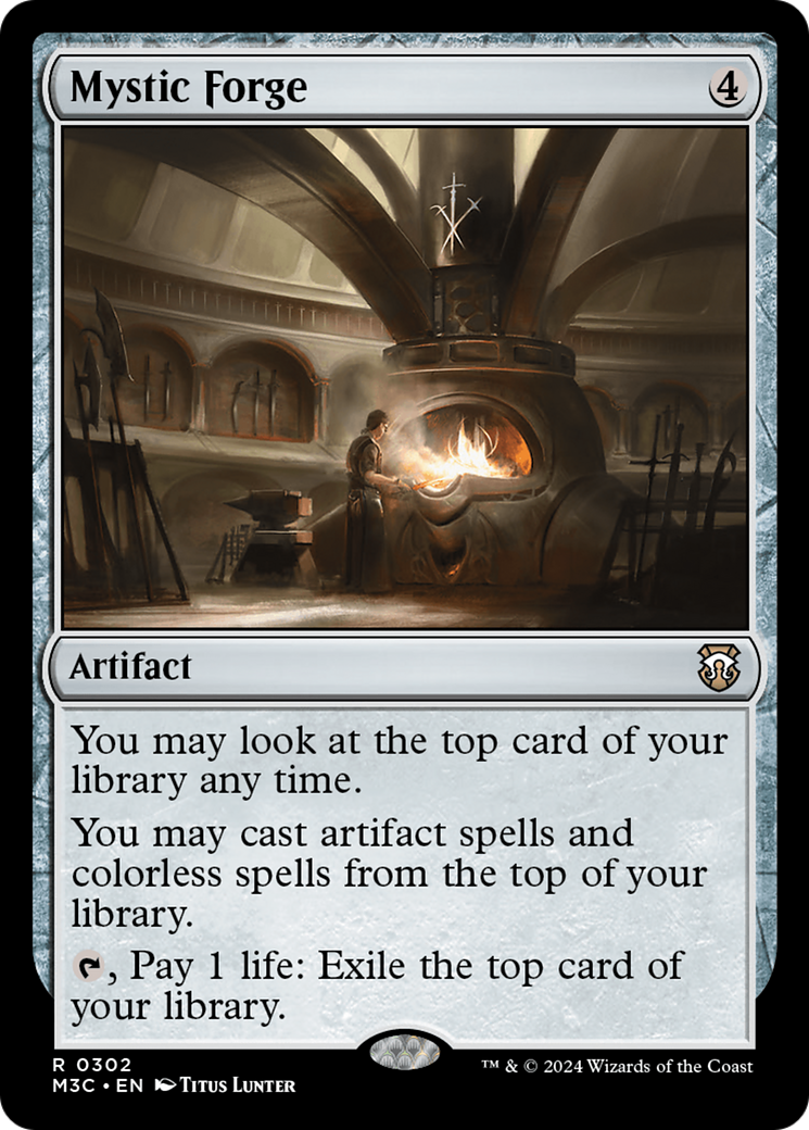 Mystic Forge (Ripple Foil) [Modern Horizons 3 Commander] | GrognardGamesBatavia