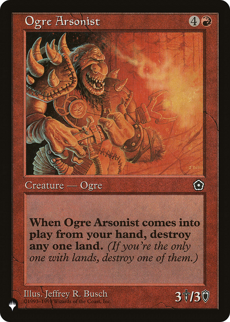 Ogre Arsonist [The List Reprints] | GrognardGamesBatavia