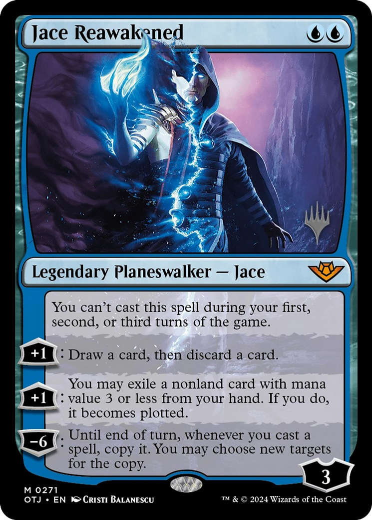 Jace Reawakened (Promo Pack) [Outlaws of Thunder Junction Promos] | GrognardGamesBatavia