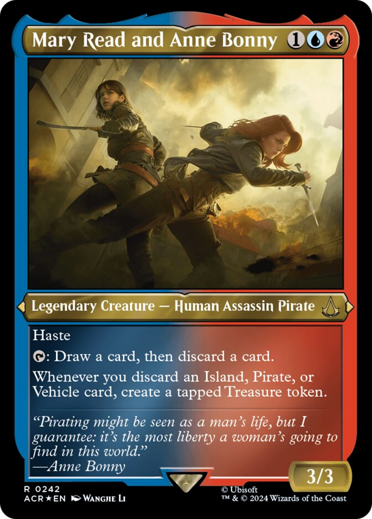 Mary Read and Anne Bonny (Foil Etched) [Assassin's Creed] | GrognardGamesBatavia