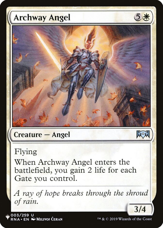 Archway Angel [The List] | GrognardGamesBatavia