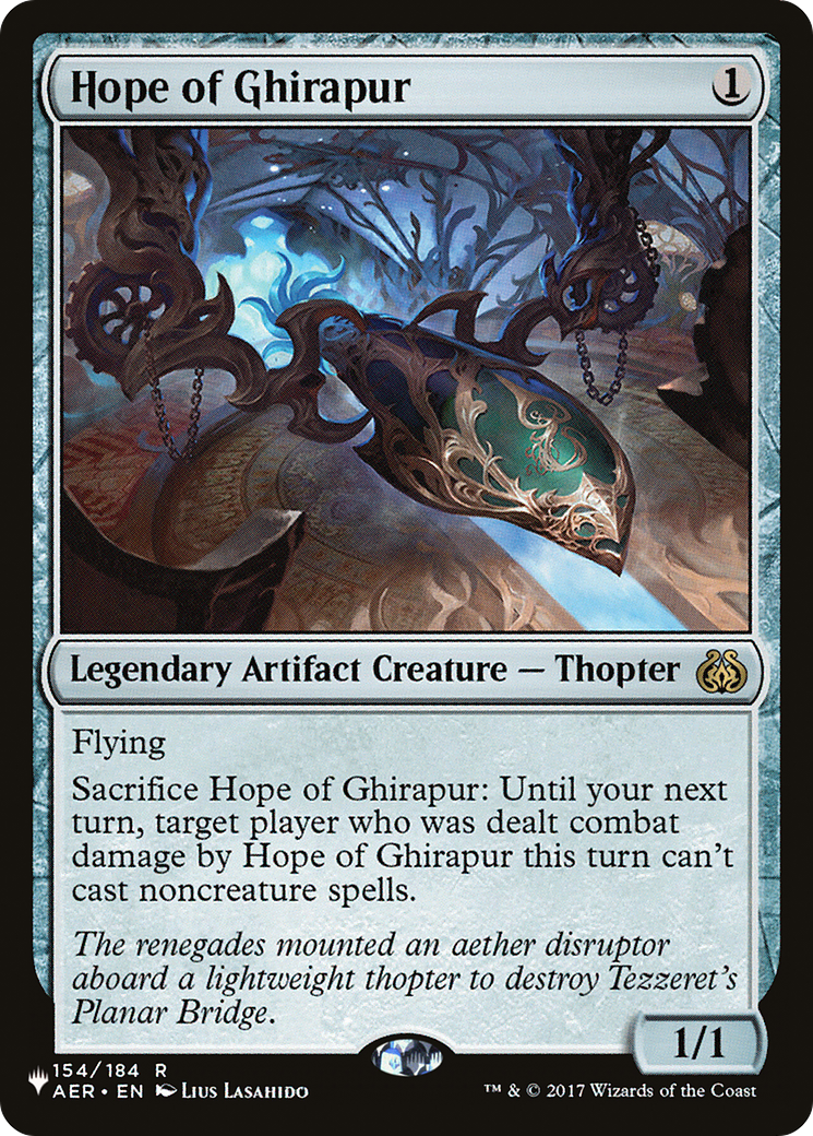 Hope of Ghirapur [The List] | GrognardGamesBatavia