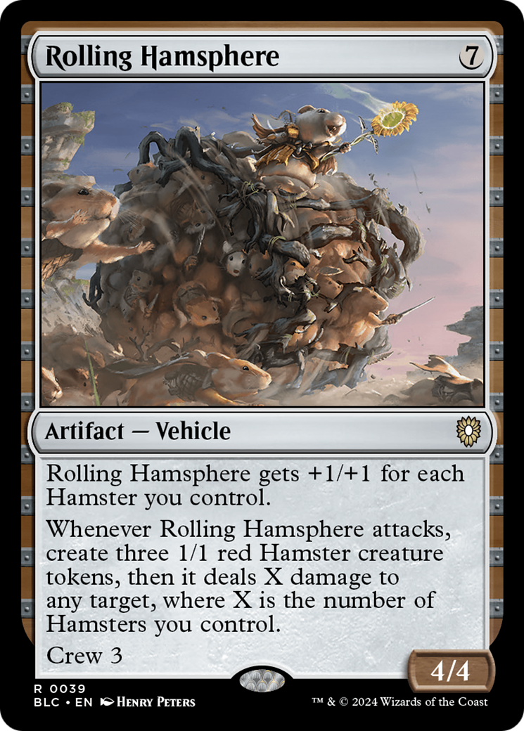 Rolling Hamsphere [Bloomburrow Commander] | GrognardGamesBatavia