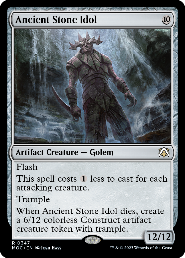 Ancient Stone Idol [March of the Machine Commander] | GrognardGamesBatavia