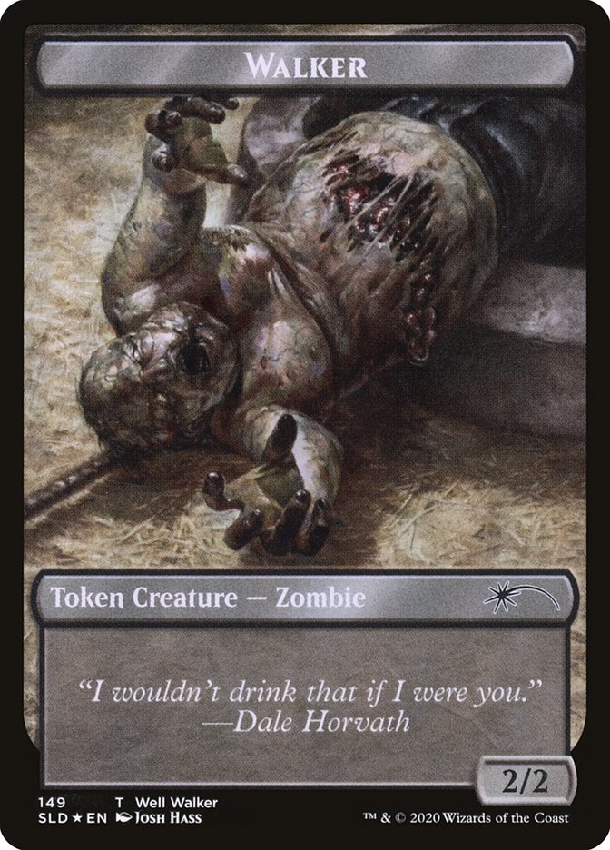 Walker Token (149 // 150) Double-Sided Token [Secret Lair Drop Series] | GrognardGamesBatavia