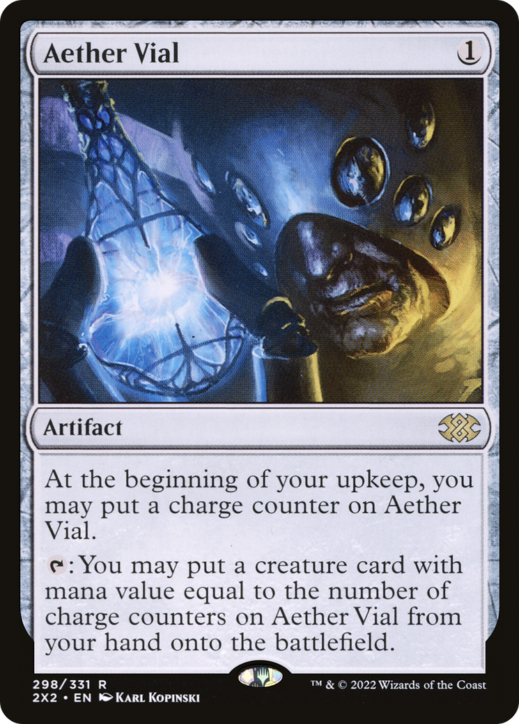 Aether Vial [Double Masters 2022] | GrognardGamesBatavia