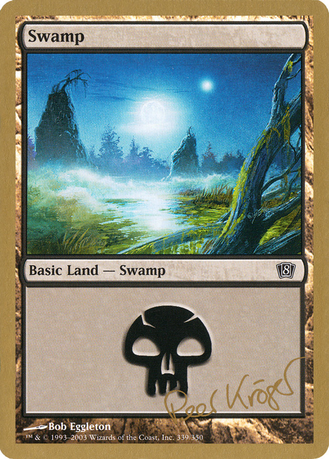 Swamp (pk339) (Peer Kroger) [World Championship Decks 2003] | GrognardGamesBatavia