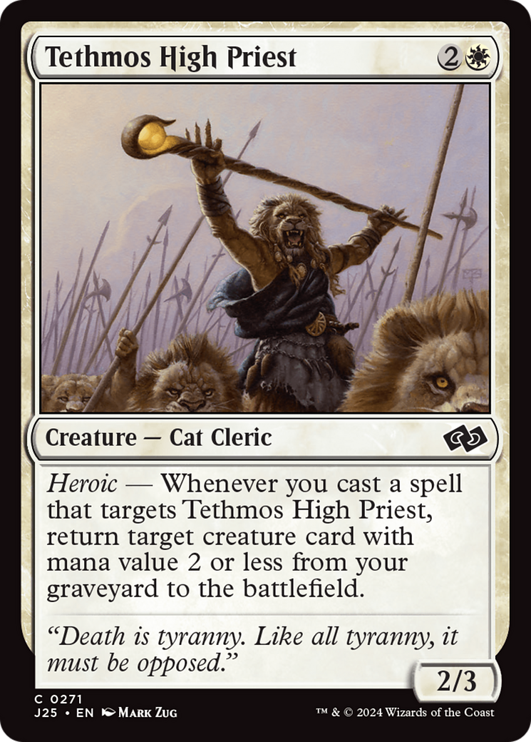 Tethmos High Priest [Foundations Jumpstart] | GrognardGamesBatavia