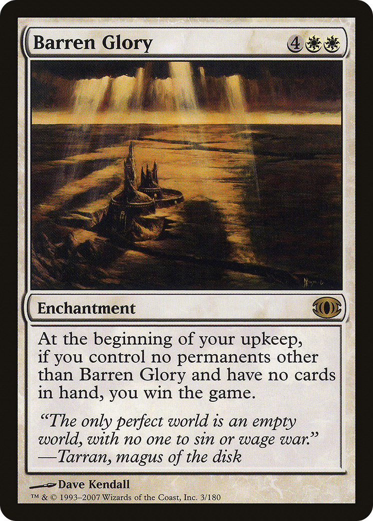 Barren Glory [Future Sight] | GrognardGamesBatavia