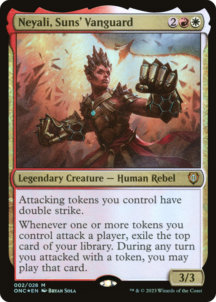 Neyali, Suns' Vanguard [Phyrexia: All Will Be One Commander] | GrognardGamesBatavia