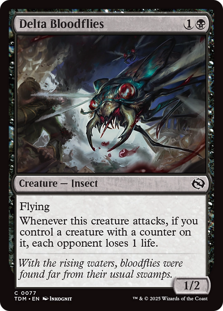 Delta Bloodflies [Tarkir: Dragonstorm] | GrognardGamesBatavia