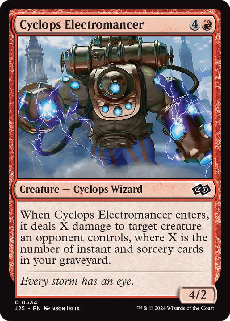 Cyclops Electromancer [Foundations Jumpstart] | GrognardGamesBatavia