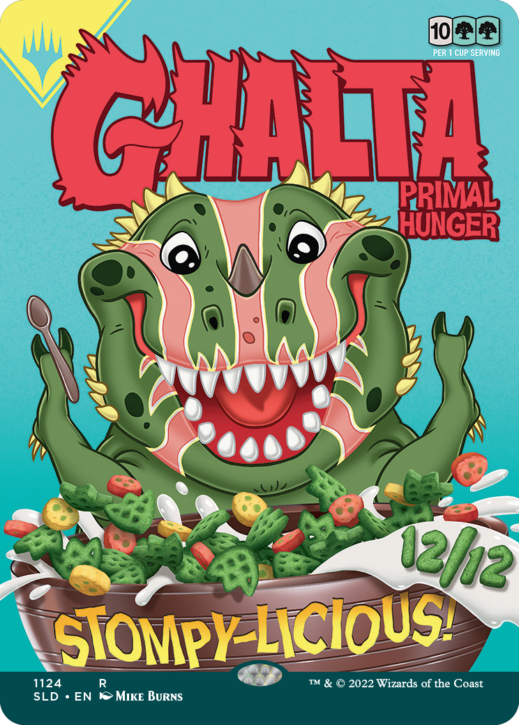 Ghalta, Primal Hunger (Borderless) [Secret Lair Drop Series] | GrognardGamesBatavia