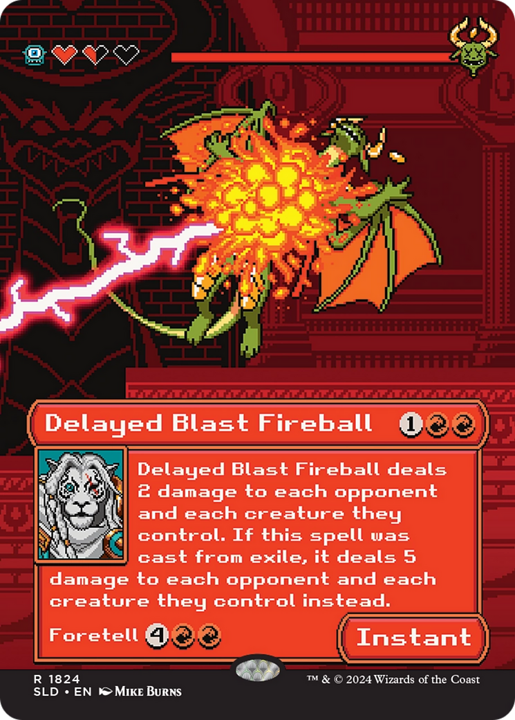 Delayed Blast Fireball [Secret Lair Drop Series] | GrognardGamesBatavia