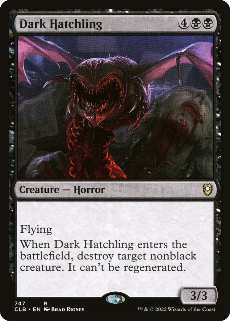 Dark Hatchling [Commander Legends: Battle for Baldur's Gate] | GrognardGamesBatavia