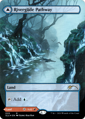 Riverglide Pathway // Lavaglide Pathway (Borderless) [Secret Lair: Ultimate Edition] | GrognardGamesBatavia