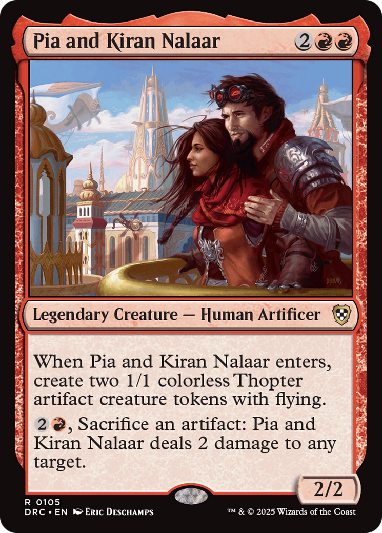 Pia and Kiran Nalaar [Aetherdrift Commander] | GrognardGamesBatavia