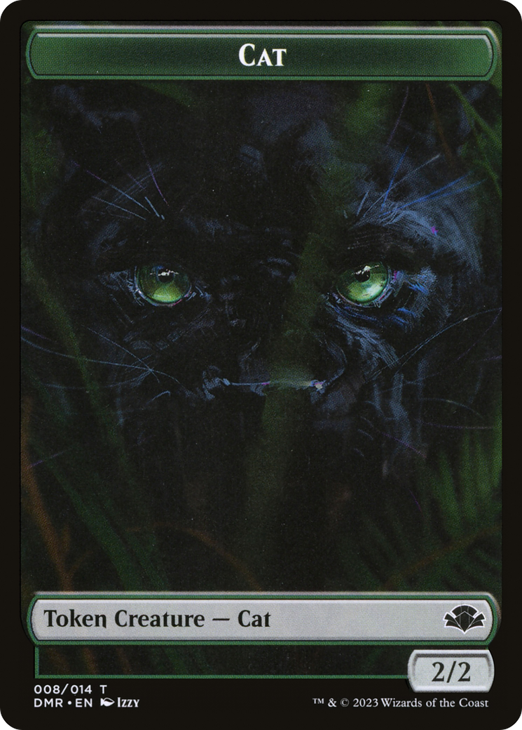 Cat Token (008) [Dominaria Remastered Tokens] | GrognardGamesBatavia