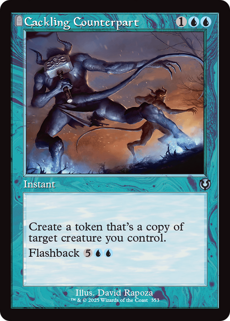 Cackling Counterpart (Retro Frame) [Innistrad Remastered] | GrognardGamesBatavia