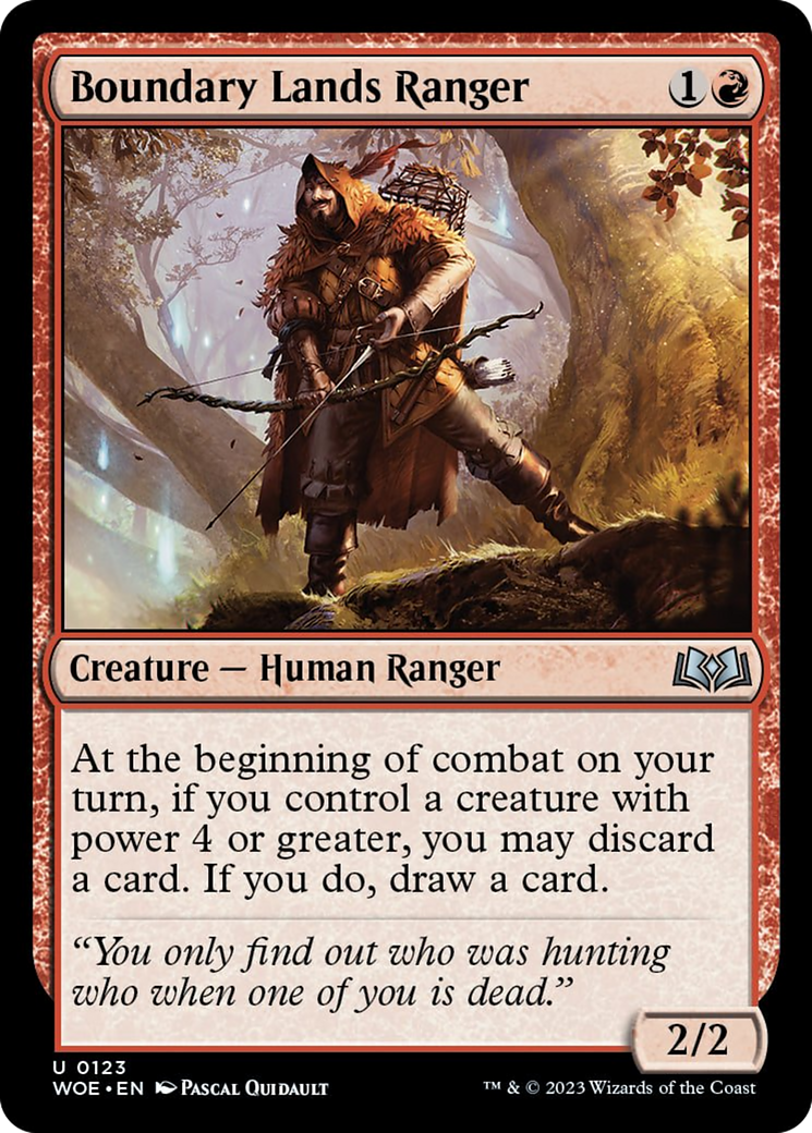 Boundary Lands Ranger [Wilds of Eldraine] | GrognardGamesBatavia