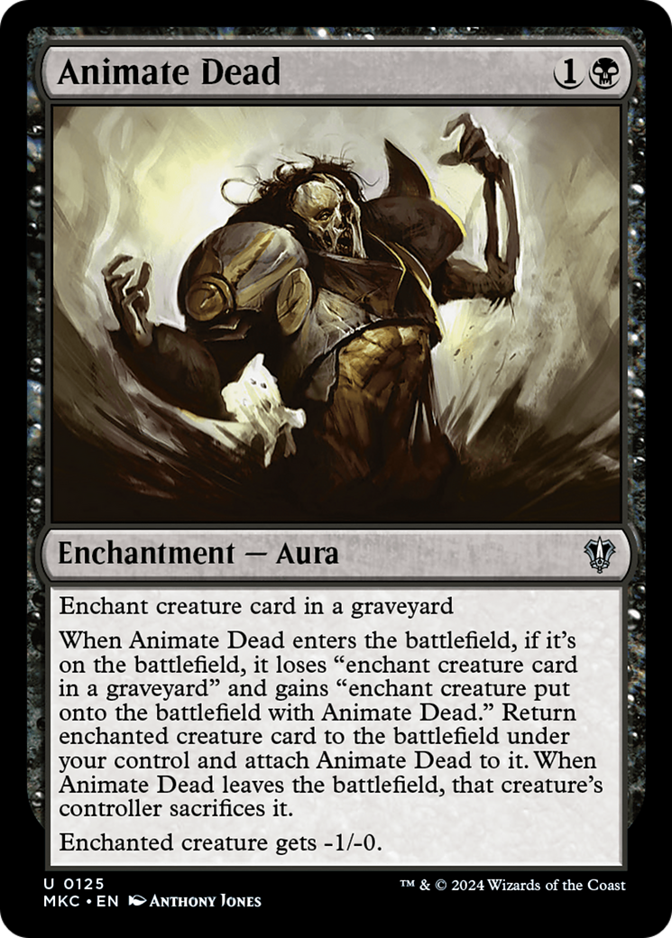 Animate Dead [Murders at Karlov Manor Commander] | GrognardGamesBatavia