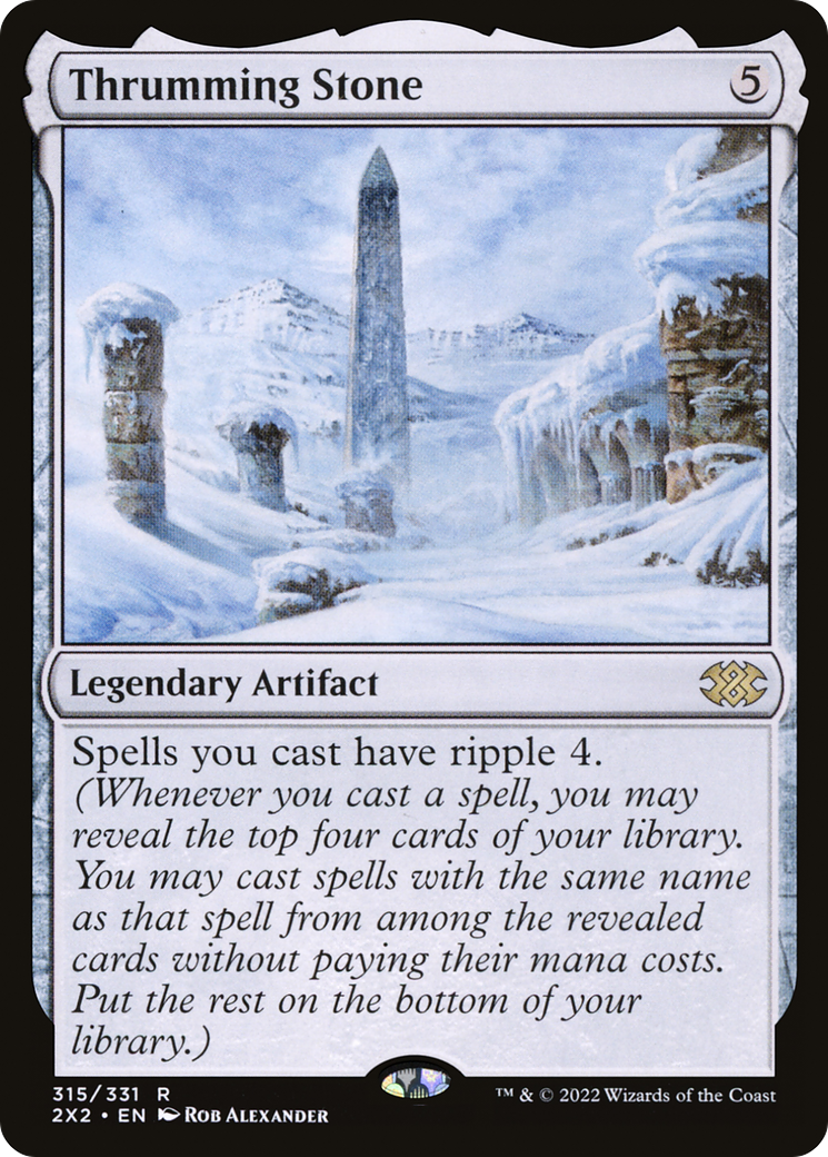 Thrumming Stone [Double Masters 2022] | GrognardGamesBatavia