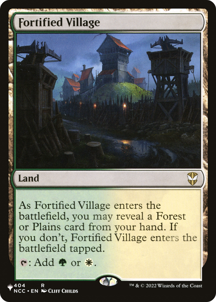 Fortified Village [The List] | GrognardGamesBatavia