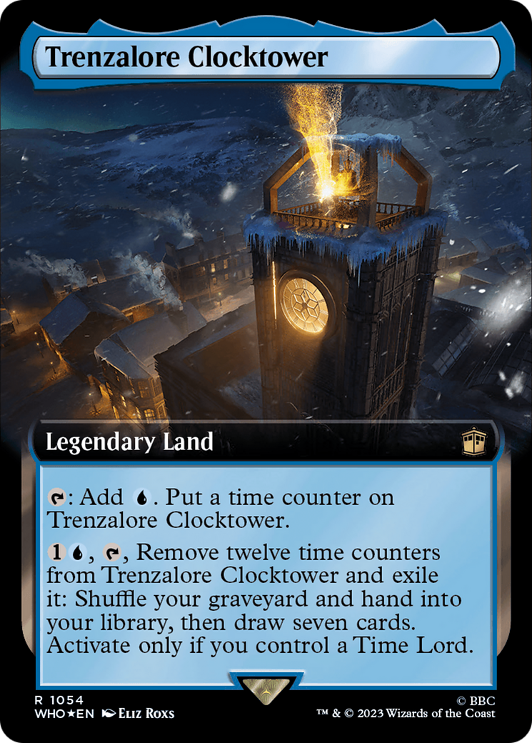 Trenzalore Clocktower (Extended Art) (Surge Foil) [Doctor Who] | GrognardGamesBatavia