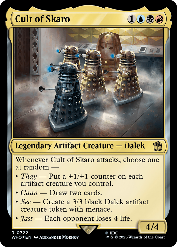 Cult of Skaro (Surge Foil) [Doctor Who] | GrognardGamesBatavia