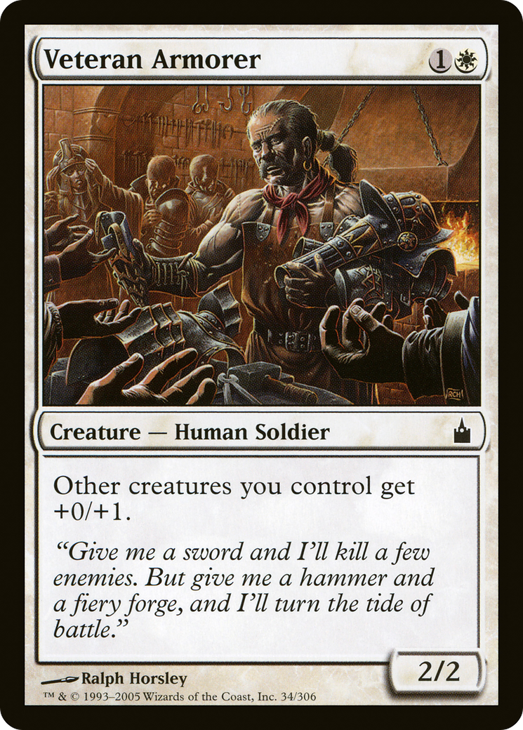 Veteran Armorer [Ravnica: City of Guilds] | GrognardGamesBatavia