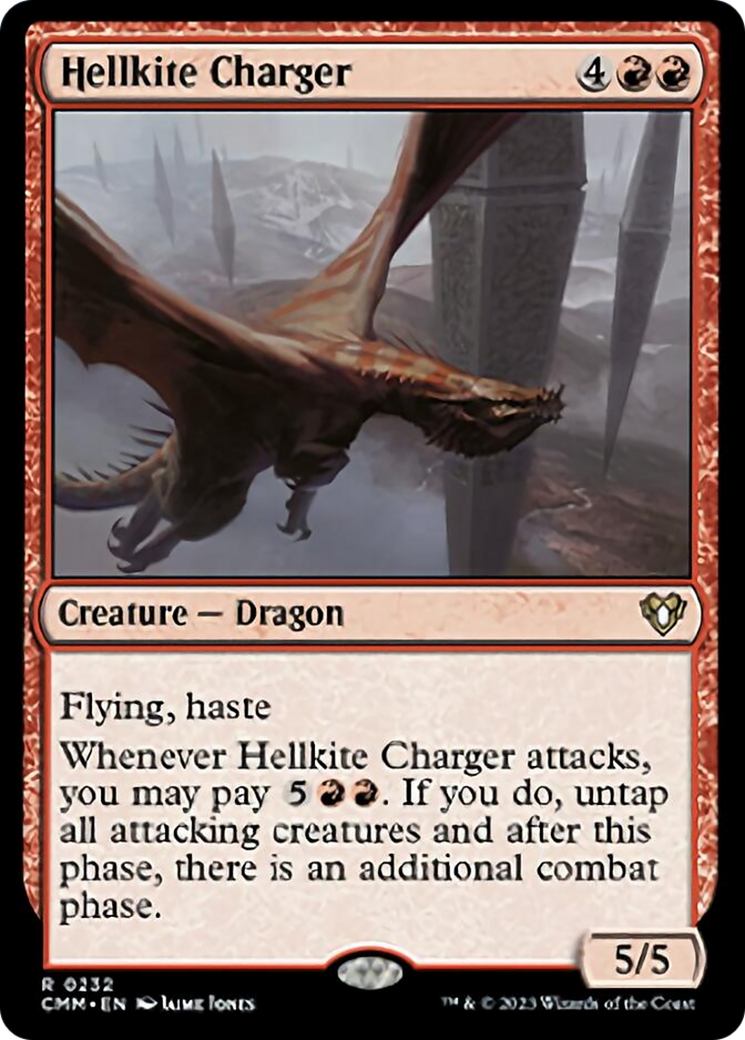 Hellkite Charger [Commander Masters] | GrognardGamesBatavia