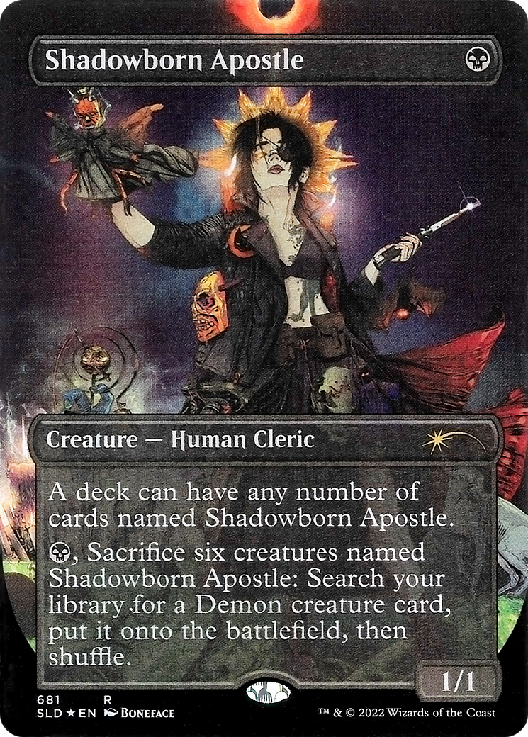 Shadowborn Apostle (681) (Borderless) [Secret Lair Drop Promos] | GrognardGamesBatavia